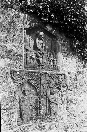 ST CONNELL ABBEY BISHOP WELLESLEY MONUMENT CARVED SLABS